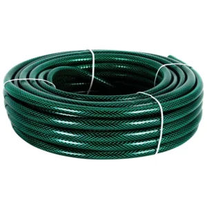 manguera trenzada 1/2 malla verde 100 mts