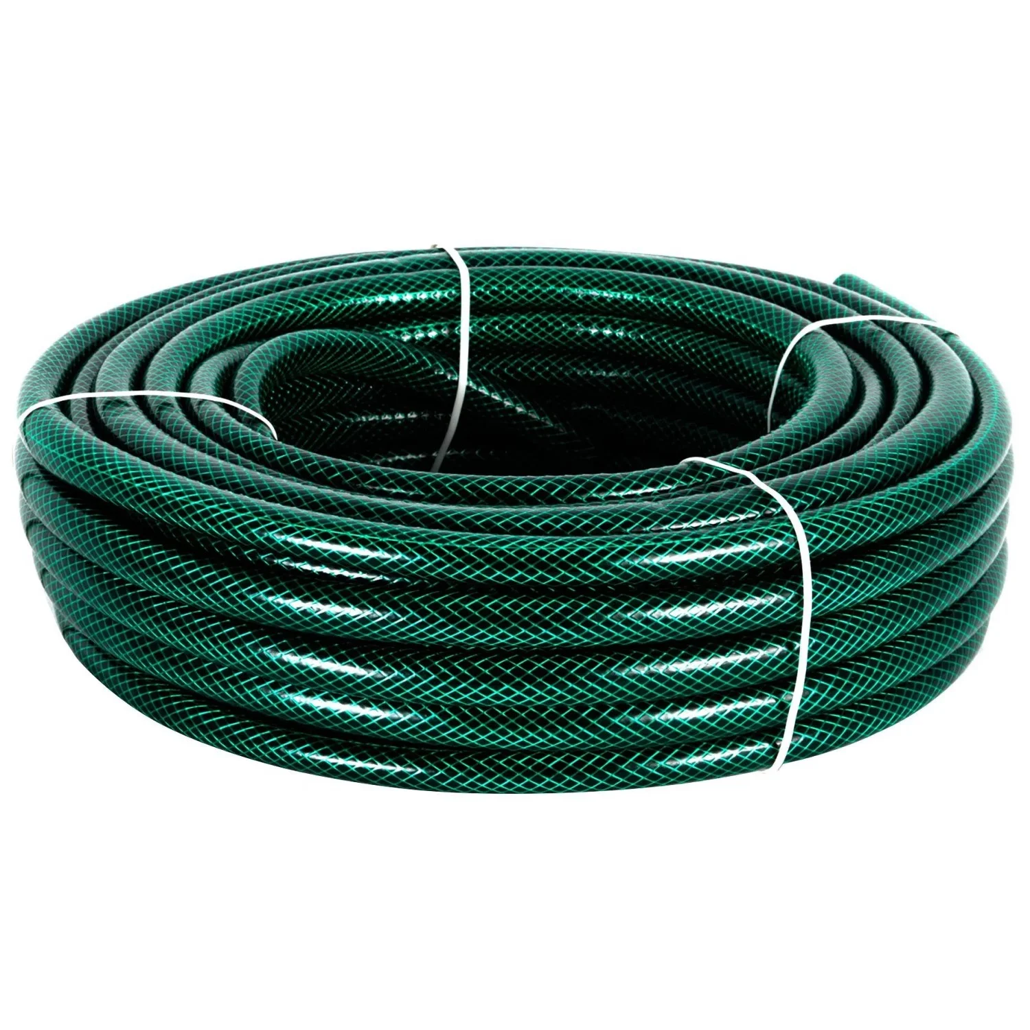 manguera trenzada 1/2 malla verde 100 mts