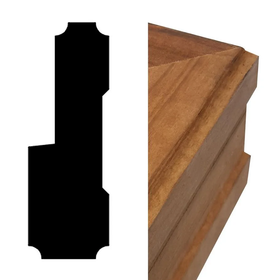 marco puerta finger 30x90x5,4 juego - Imagen 2