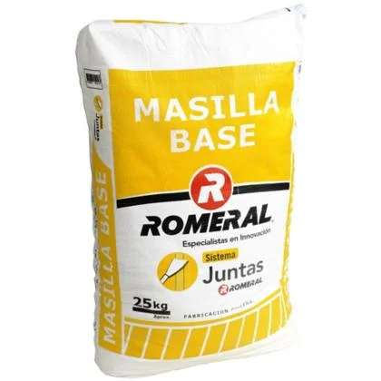 masilla base juntura romeral 25 kg