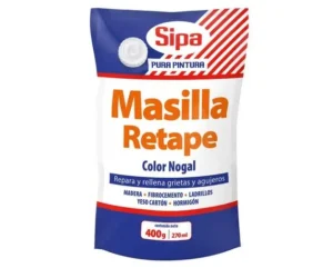 masilla retape nogal 400 gr sachet 46352218