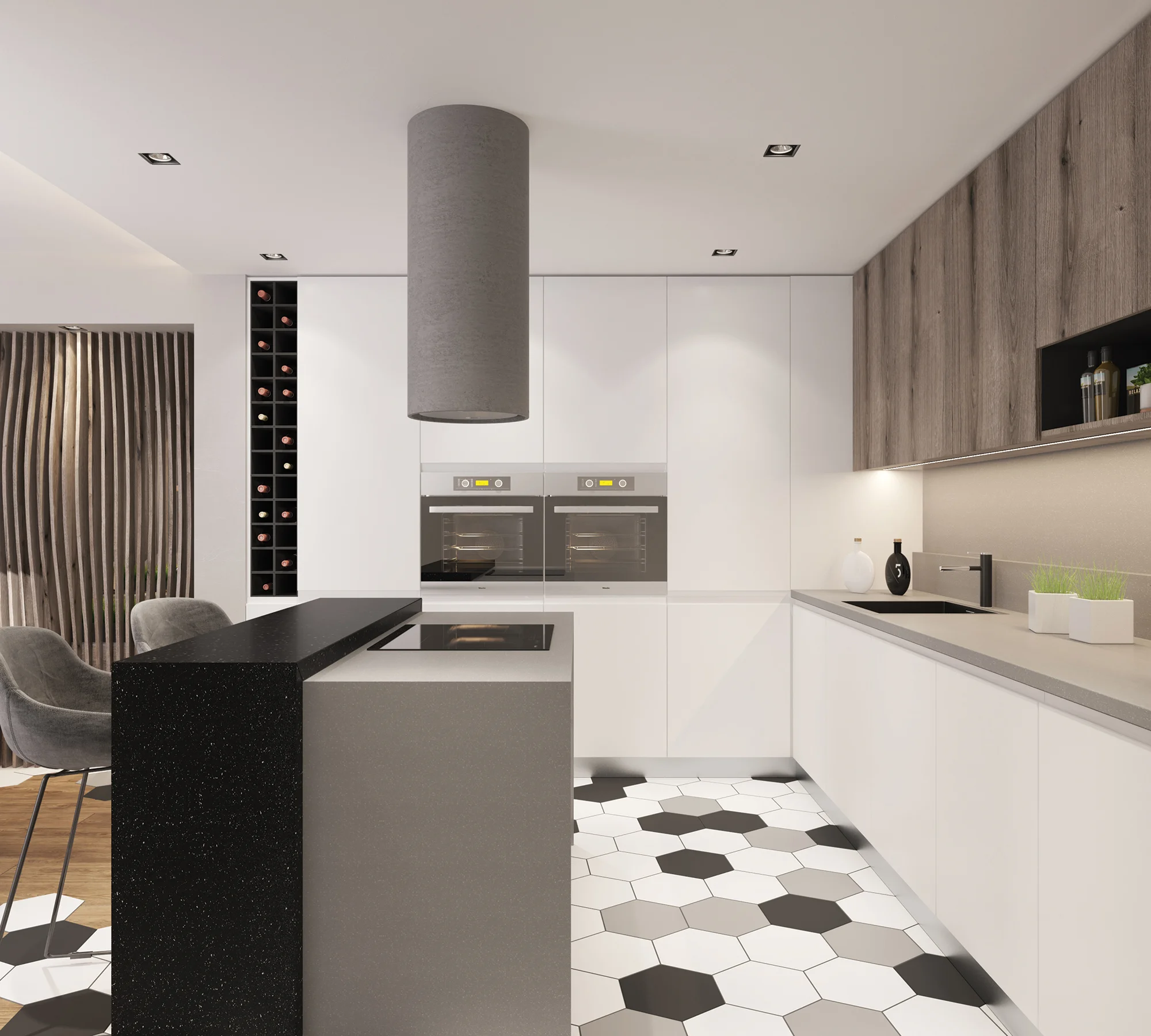 melamina fossil evoke oak 19mmx2070x2800 k366 - Imagen 2