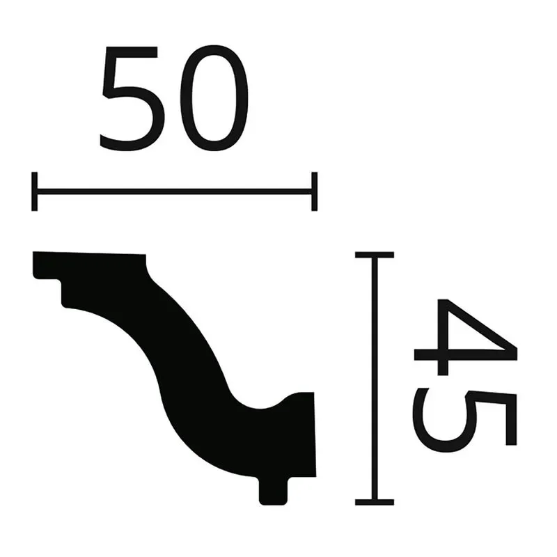 moldura nomastyl h 45x50mm e5 ps (50 unxcj) - Imagen 2