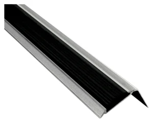 nariz de grada alum/pvc 31x46mmx2,5m neg 2948