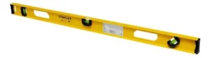 nivel aluminio 3 burbujas 36" stanley (42075)