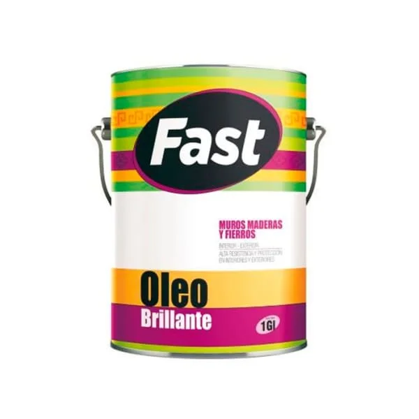 oleo brillante fast blanco 1/4 gl