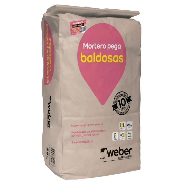 pega baldosa 25 kg weber (qui1432)