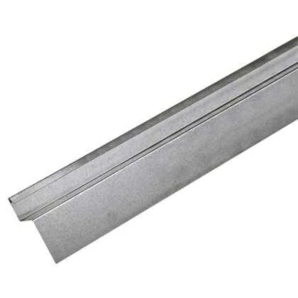 perfil corta gotera ventan metalico bco 2500x0,5mm