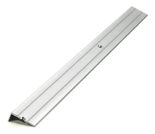 angulo irregular aluminio cromo mate 2,5m 2363