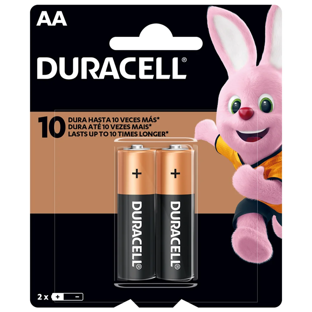 pila aa x 2 pilas duracell (1003330693)