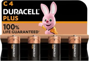pila alcalina cx4 duracell
