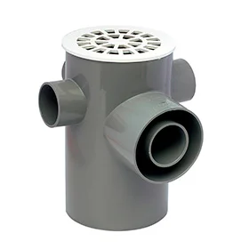 pileta pvc universal c/rejilla 110x75/50x50/40