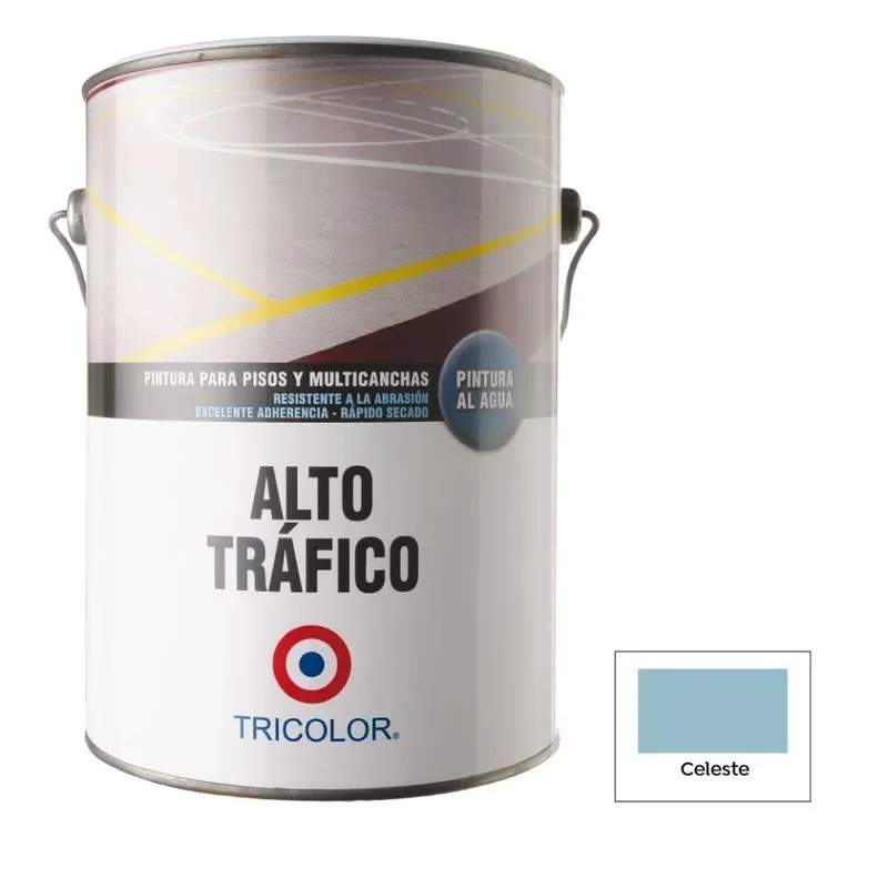 pintura alto trafico celeste 1 gl
