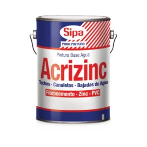 esmalte agua acrizinc base "u" gl 41585001