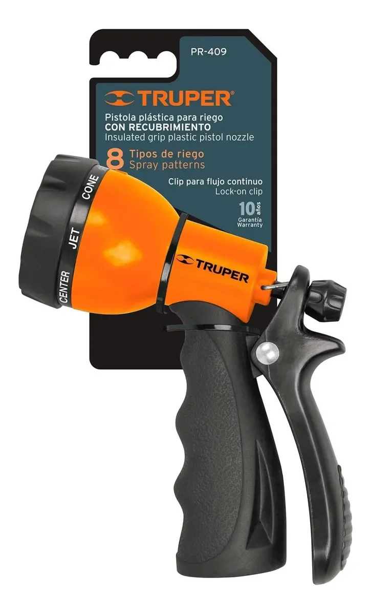 pistola riego 9 tipos truper/pr-409 - Imagen 2