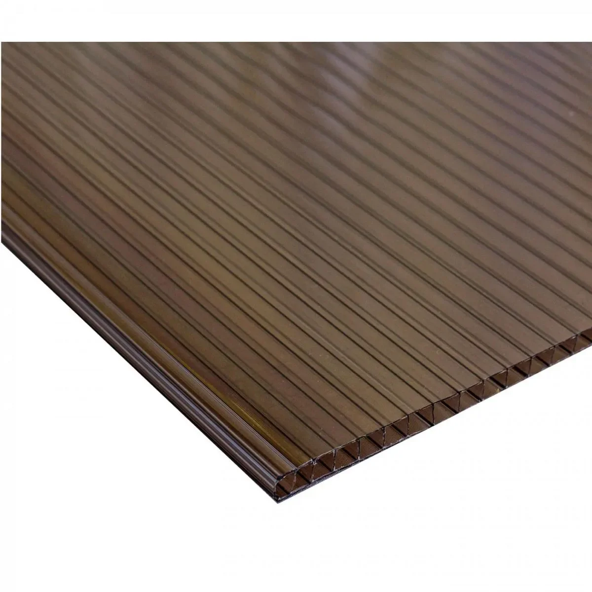 policarbonato alveolado bronce 6mmx5,80x2,10