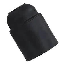 portalampara plastico e-27 negro