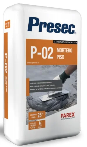 mezcla piso normal p-02 25kg -presec