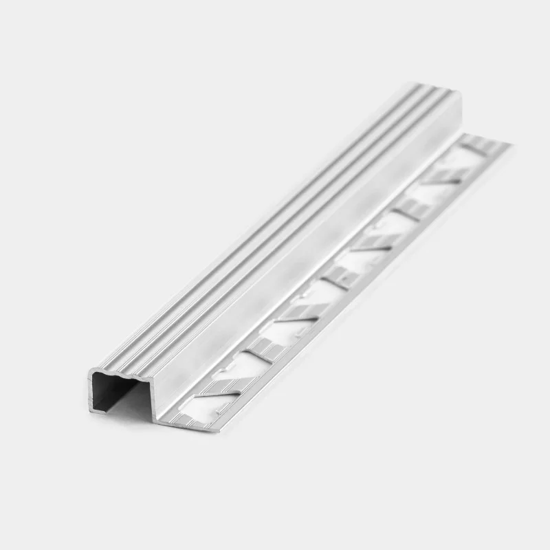 protector escal alu 10,5x20mmx2,50m crmo mate 1994 - Imagen 2