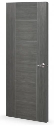 puerta terminada amparo silver 75 x 200 masonite