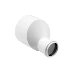 reduccion pvc sanitario 110x50 blanco c/goma