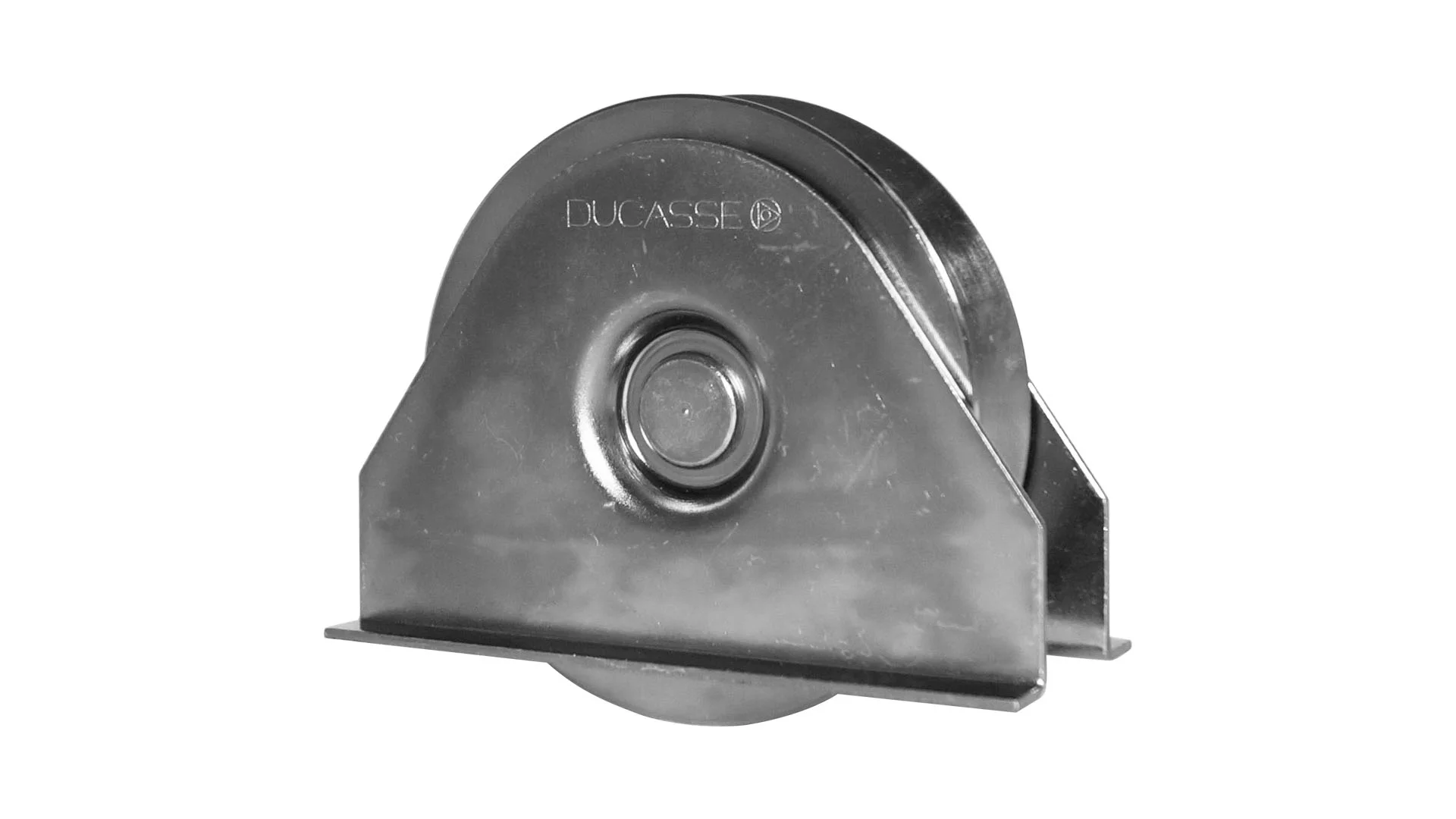 rueda porton con placa 64mm 100kg