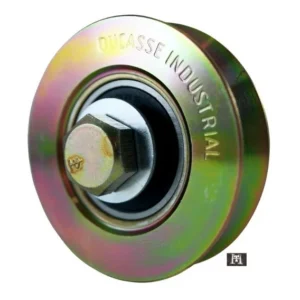 rueda porton con perno 75mm  250kg