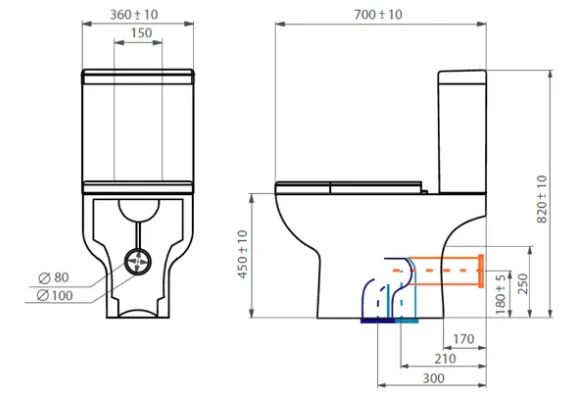 wc acros plus descarga piso30 fijacion y asient pp - Imagen 5
