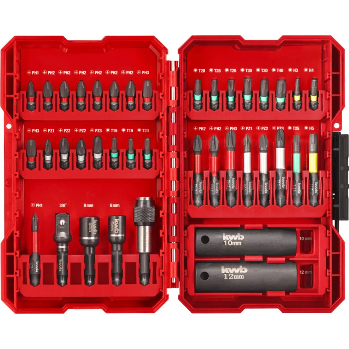 set 37 puntas y adapatadores de impacto 49109000 - Imagen 2