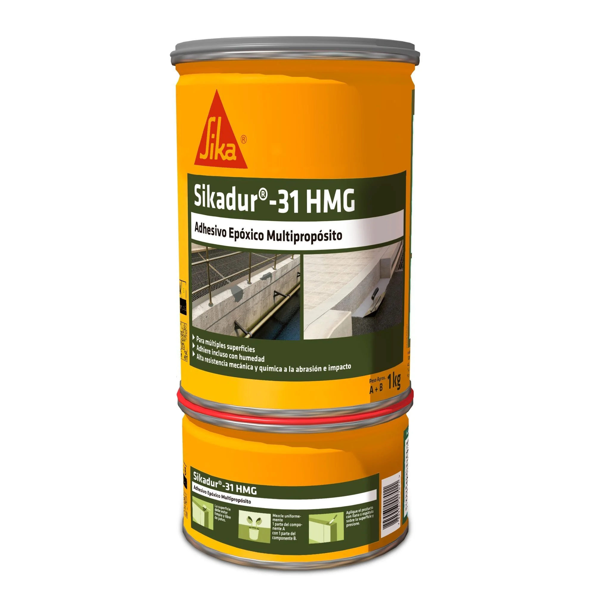 sikadur 31 hi-mod gel (juego 1kg) -sika