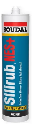 silicona neutra gris manhattan soudal (134340)