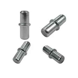 soporte repisa duplo cromado -dicomac bolsa 10 un.