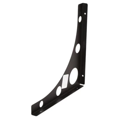 soporte repisa mondrian 20" negro -ducasse