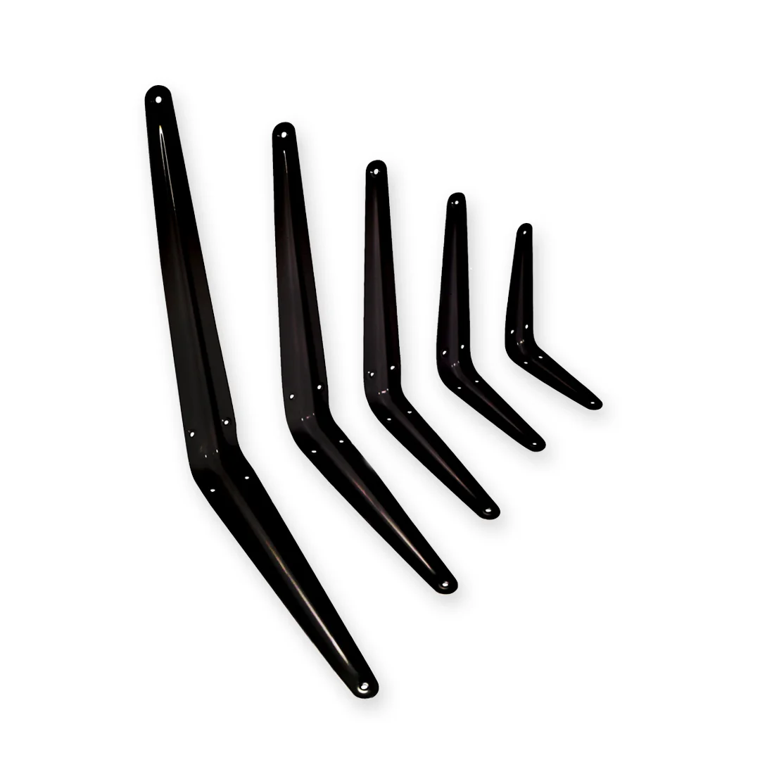 soporte repisa escuadra negro30x35 -ducasse