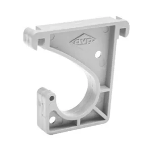 soporte barra closet "j" blanco