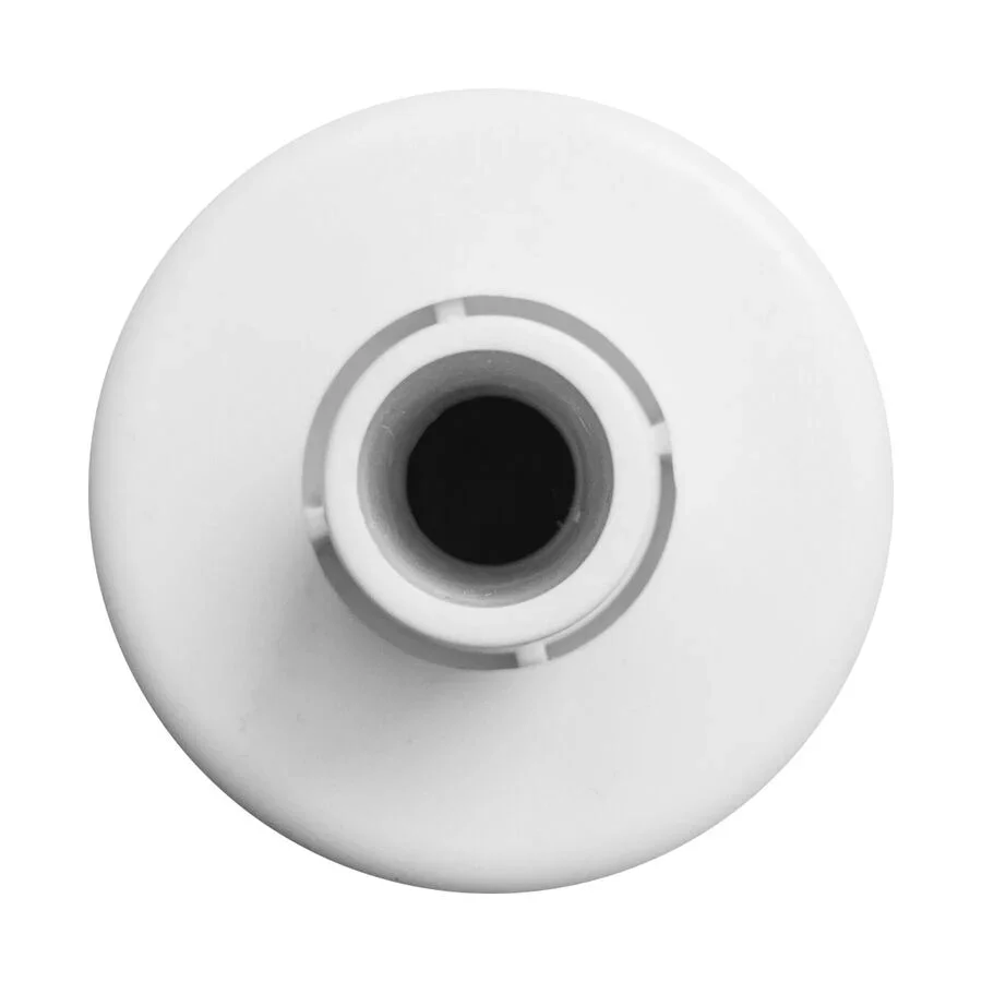 soporte barra closet redondo blanco - Imagen 2