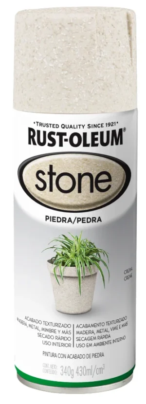 spray texturado piedra crema rust oleum 314095