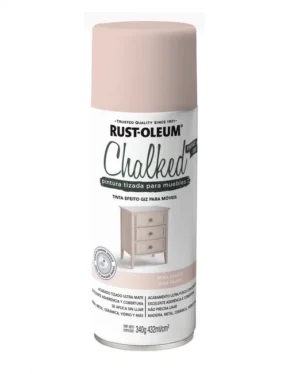 chalked aerosol rosa palido rust oleum 335345