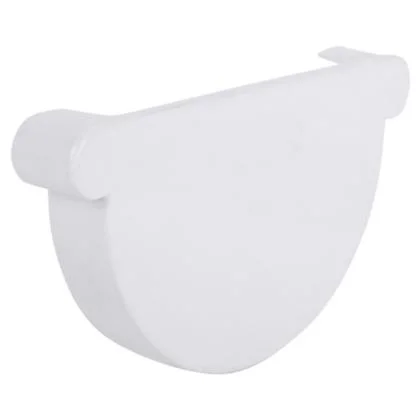 tapa accesorio canaleta universal pvc blanca
