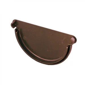 tapa accesorio canaleta universal pvc cafe