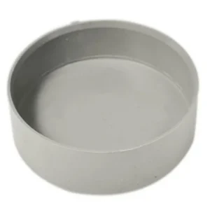 tapa tubo pvc 110 gris