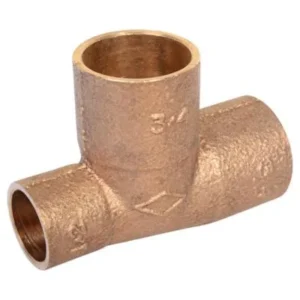tee bronce 3/4x1/2x3/4 soldar