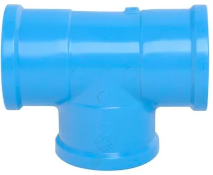 tee pvc hidraulico 40 cem