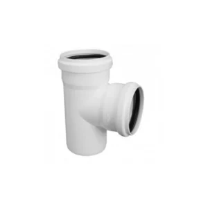 tee pvc sanitario 50x40 blanco c/goma