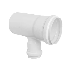 tee pvc sanitario 75 blanco c/goma