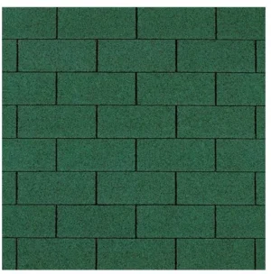 teja asfaltica trio green (verde) 3.0m2 x paquete