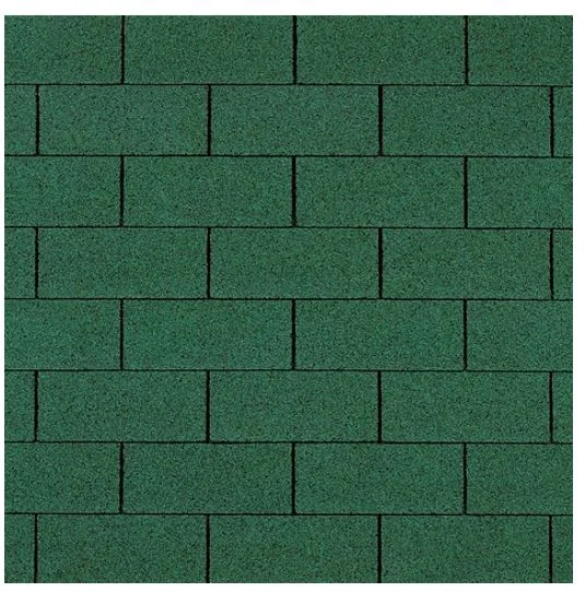 teja asfaltica trio green (verde) 3.0m2 x paquete