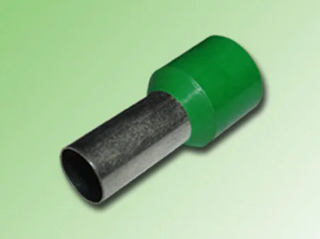 terminal ferrule 16mm verde (x100) - Imagen 2