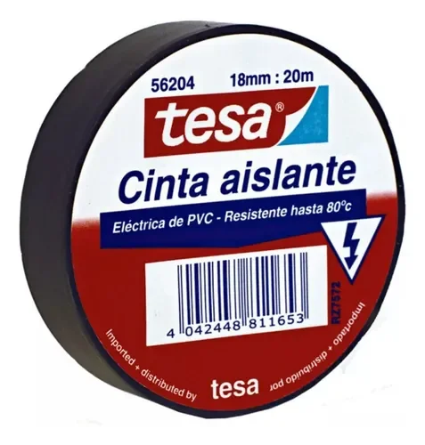 cinta electrica 20 m x 18 mm (56204) tesa - Imagen 3