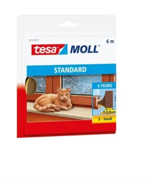 tesamoll perfil i, cafe 6 m x 9 mm (00101) tesa